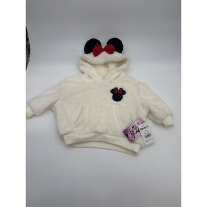 Disney Minnie Mouse Hoodie Size 12 Months